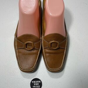Cole Haan Tan Leather Loafers Size 9.5B SB-K